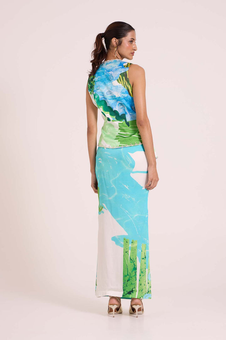 Nere Vest & Skirt