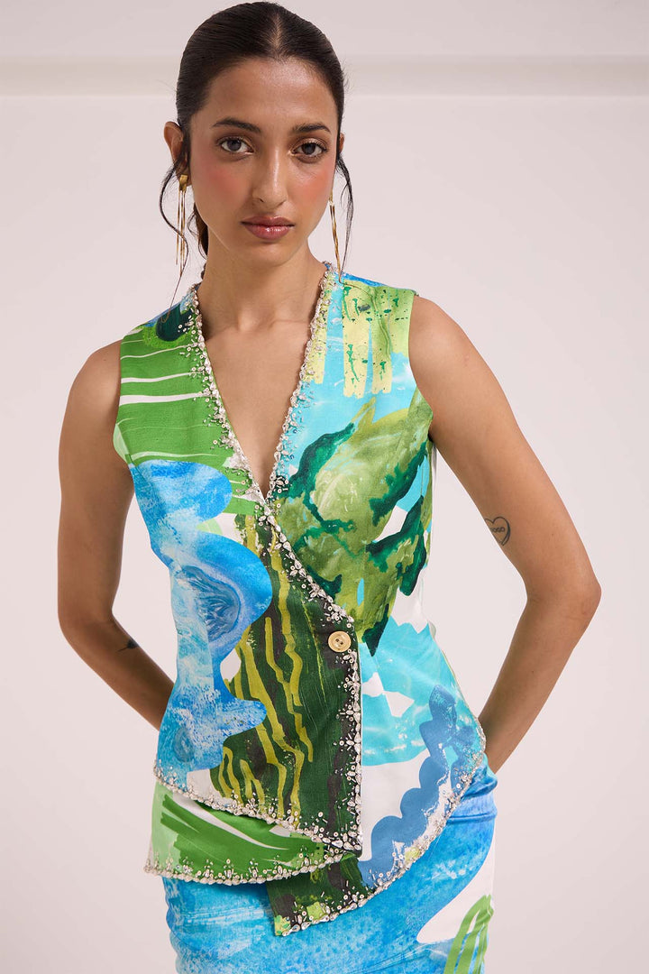 Nere Vest & Skirt