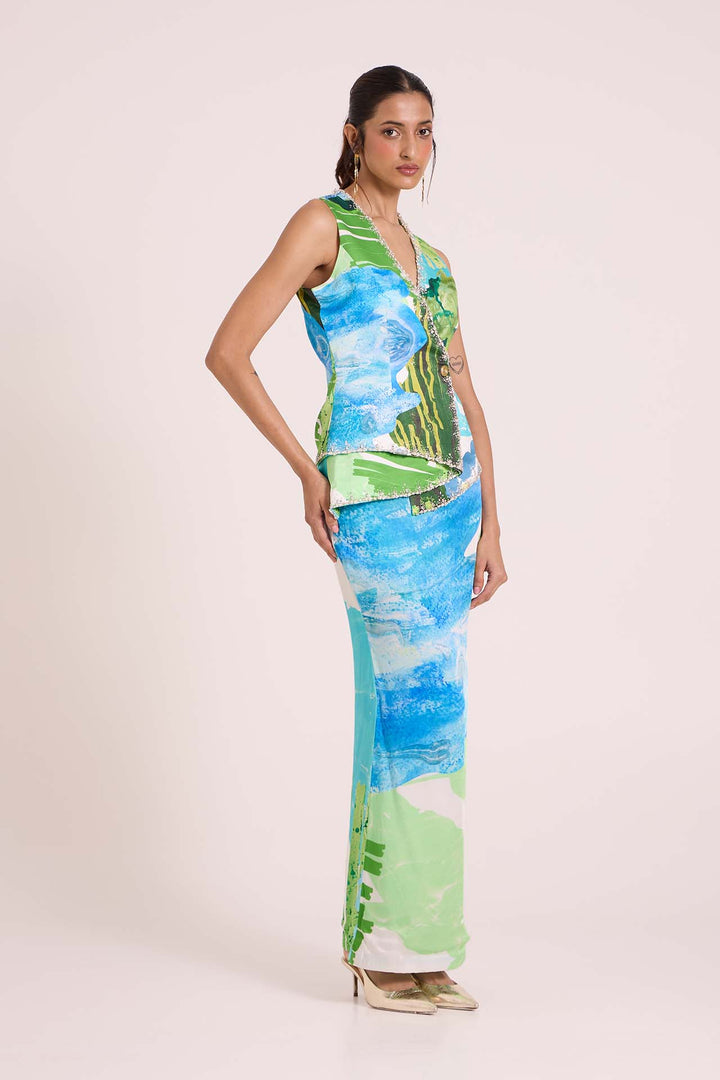 Nere Vest & Skirt