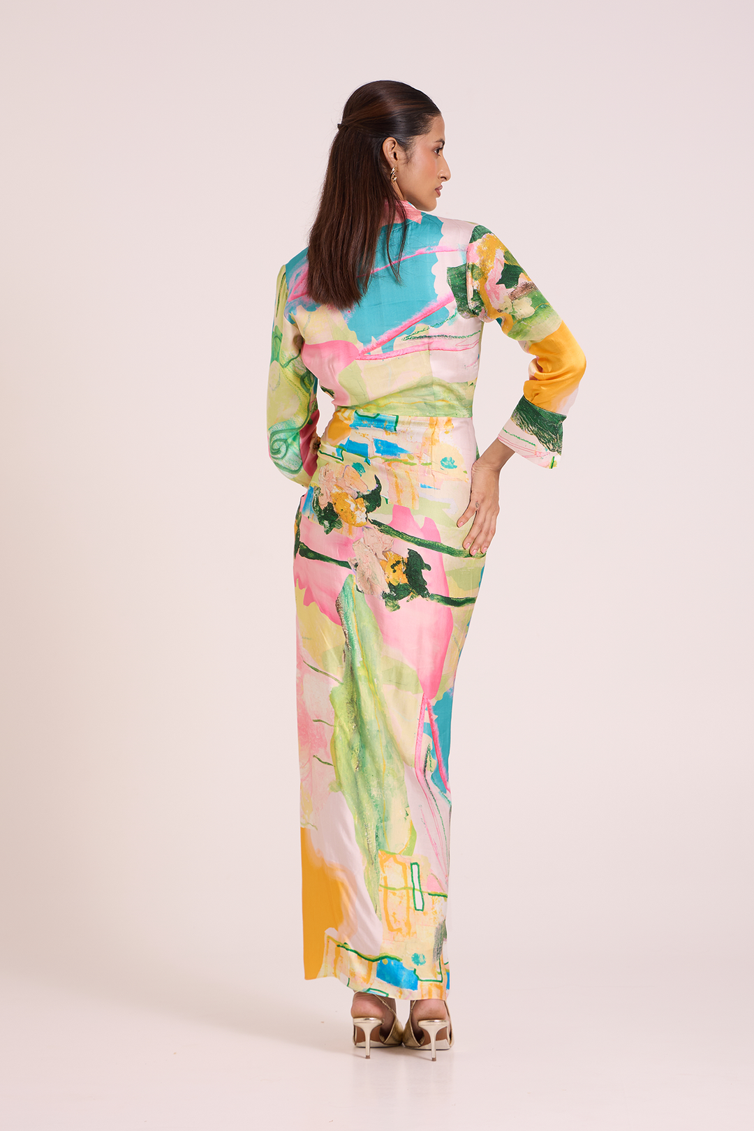 Eiar Draped Midi