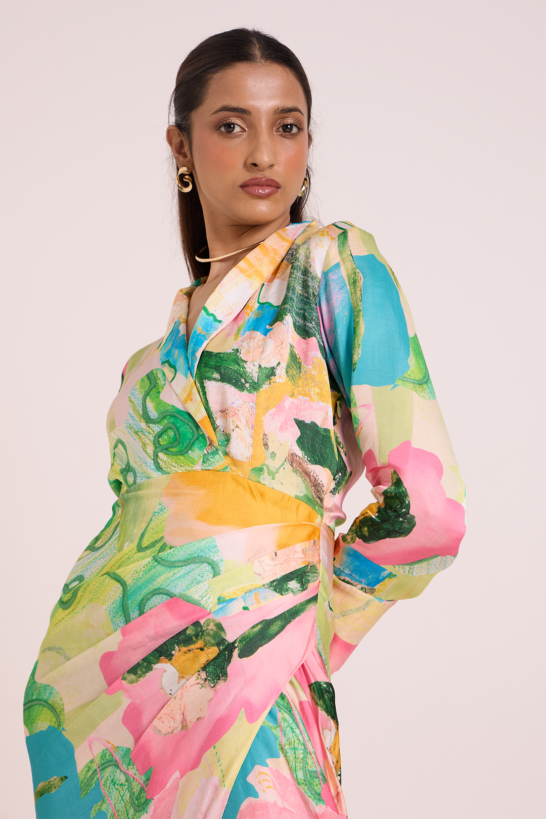 Eiar Draped Midi