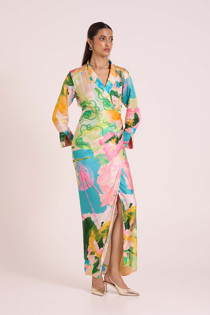 Eiar Draped Midi