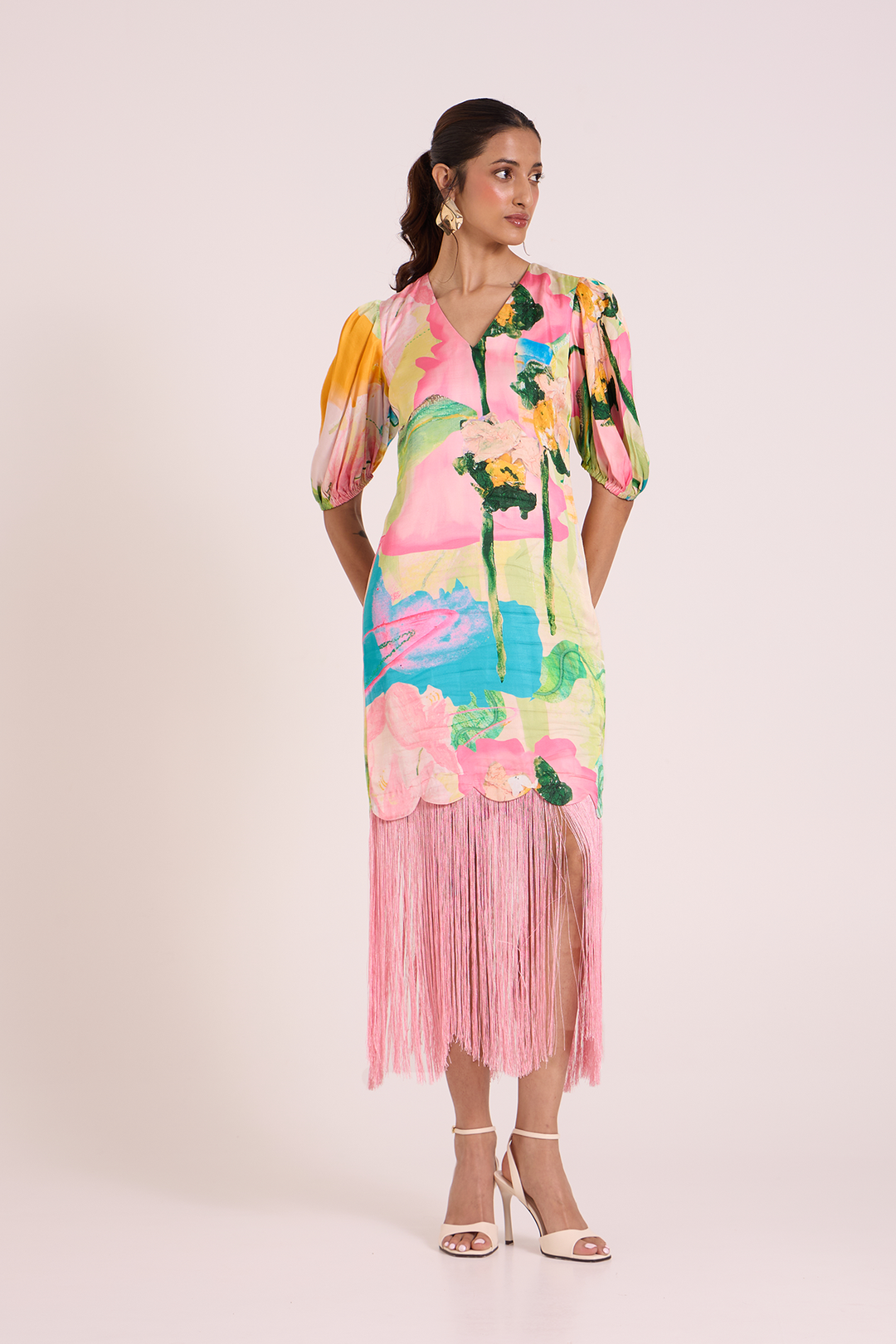 Eiar Fringe Dress