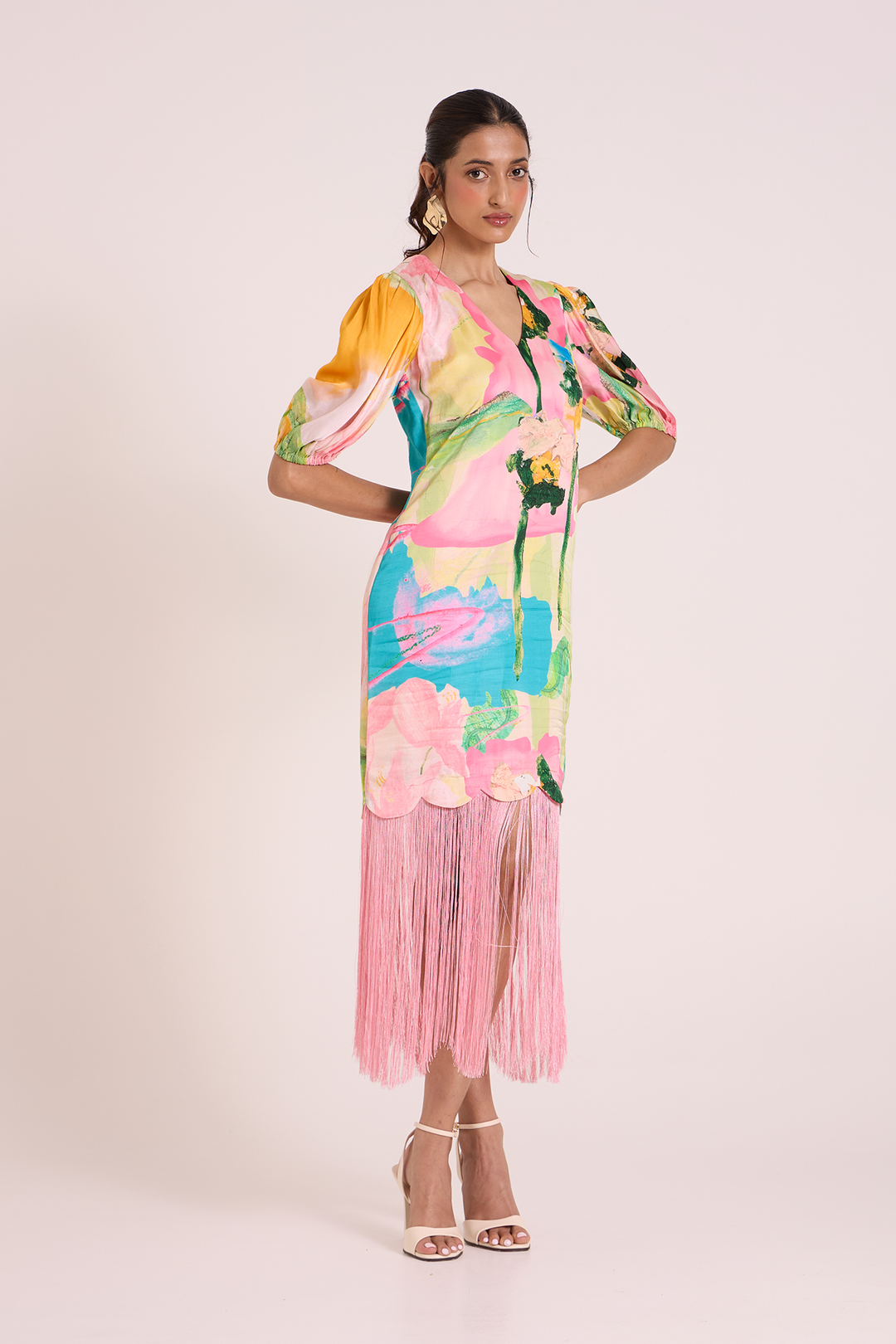 Eiar Fringe Dress