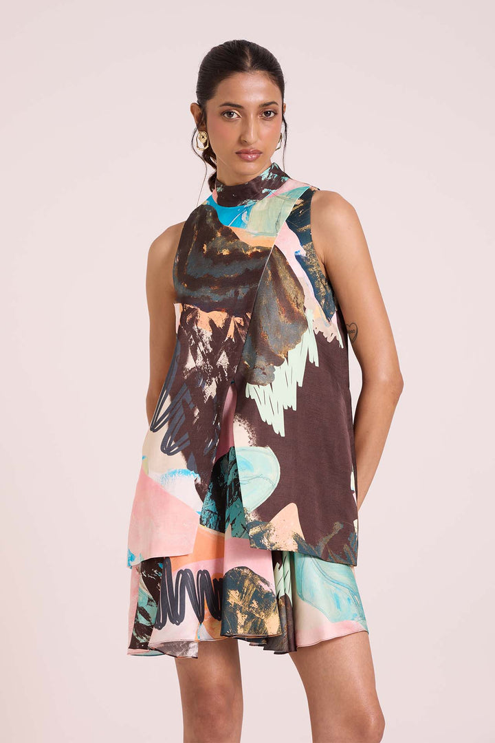 Chione Short Dress