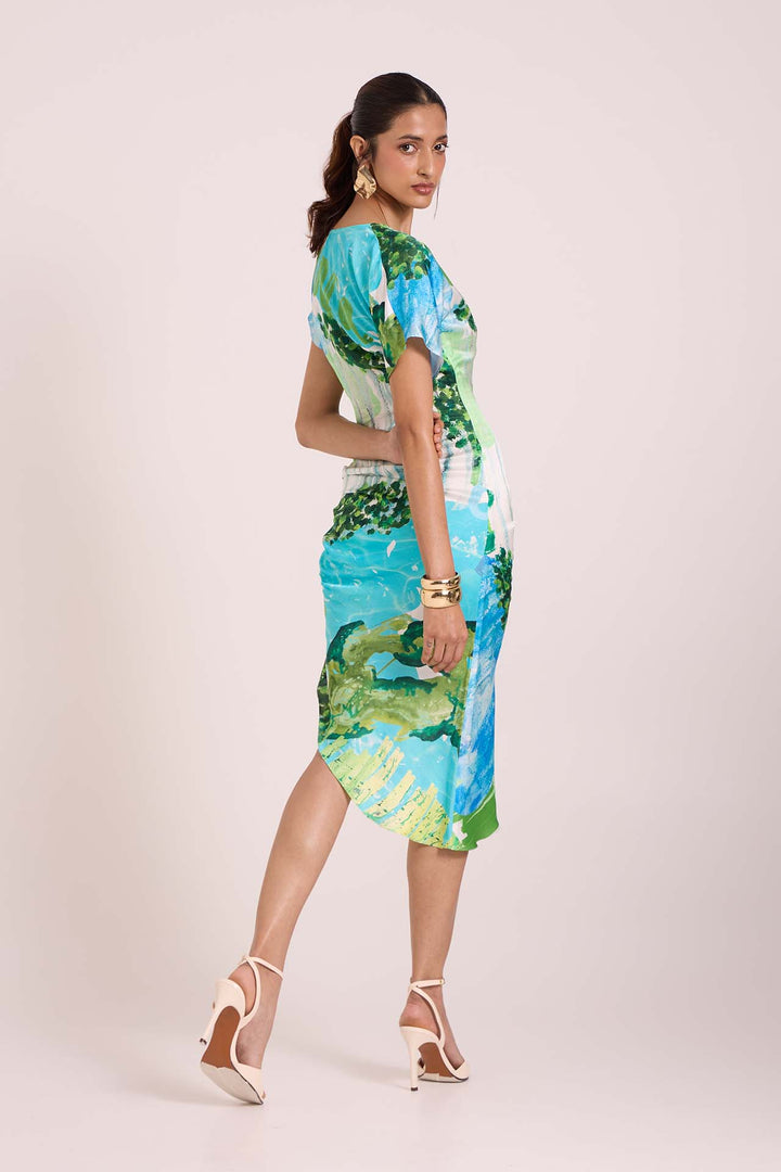 Nere Asymmetrical Dress