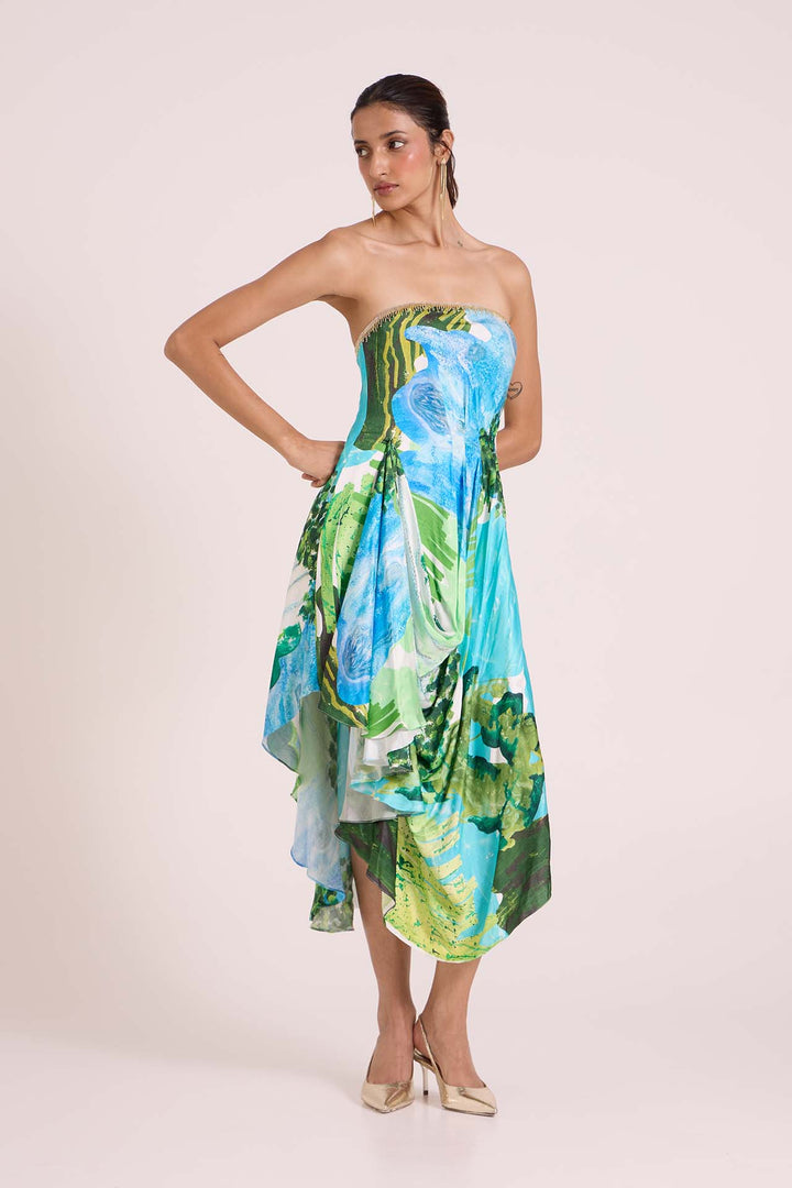 Nere Waterfall Dress