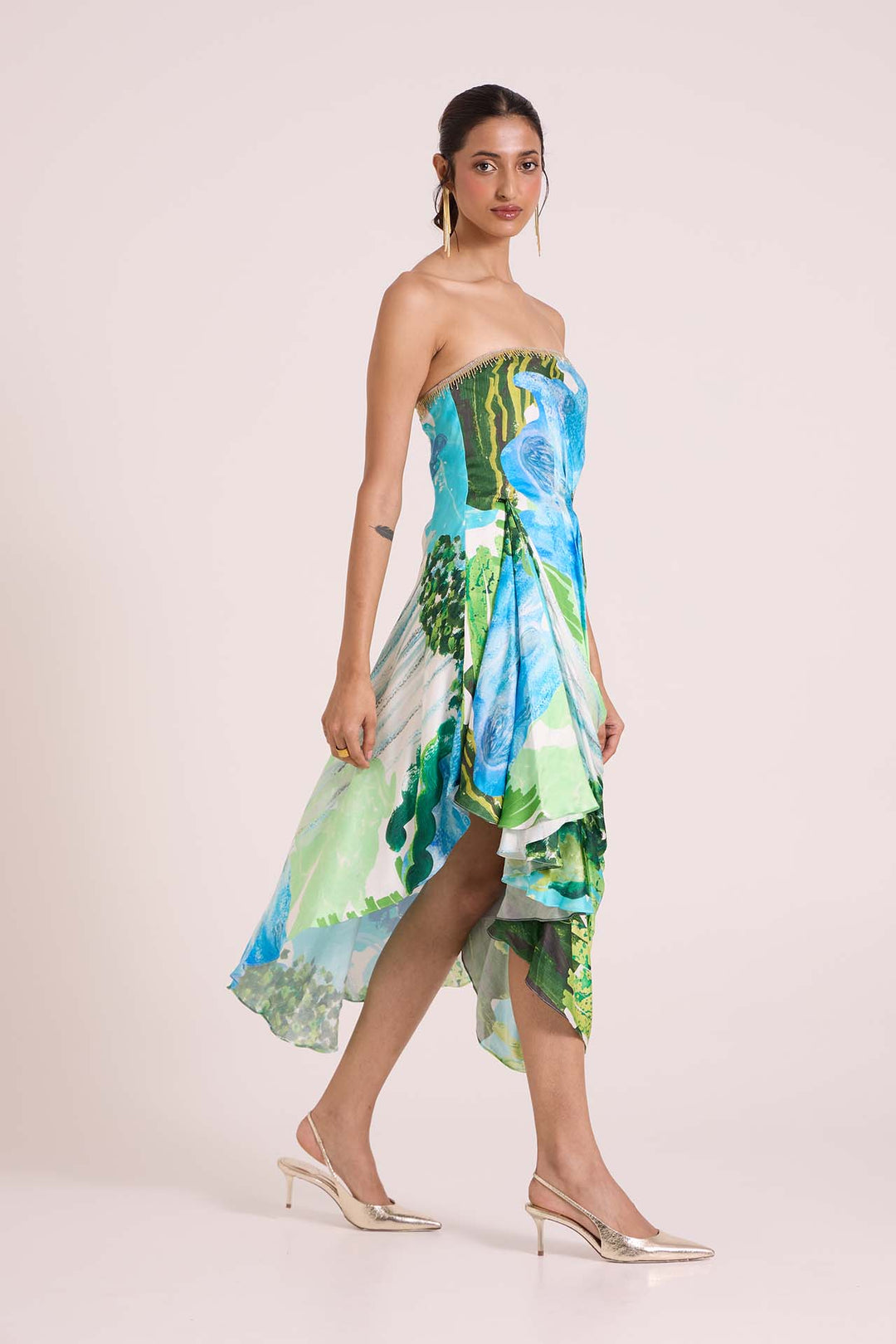 Nere Waterfall Dress