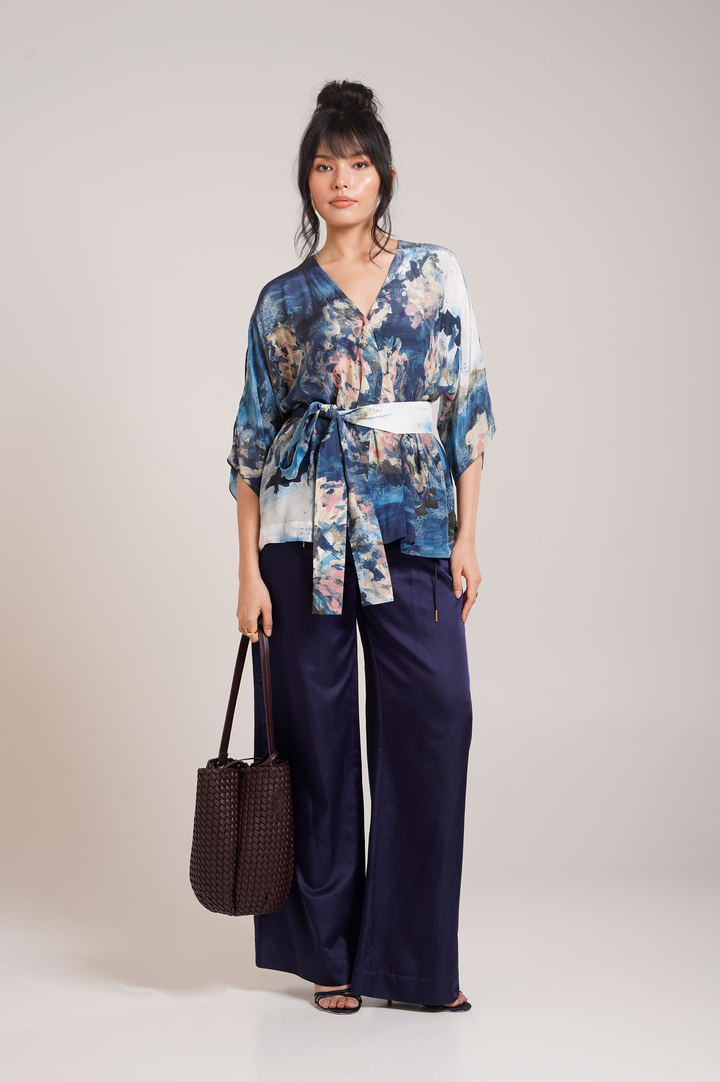 Nuri Wrap Top Set
