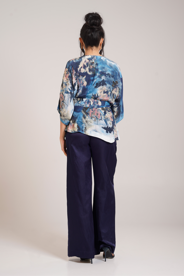 Nuri Wrap Top Set