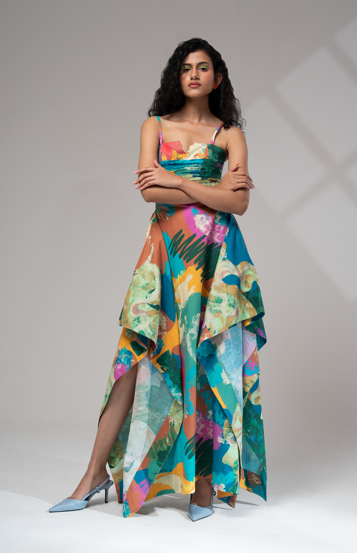 Bay Asymmetrical Maxi