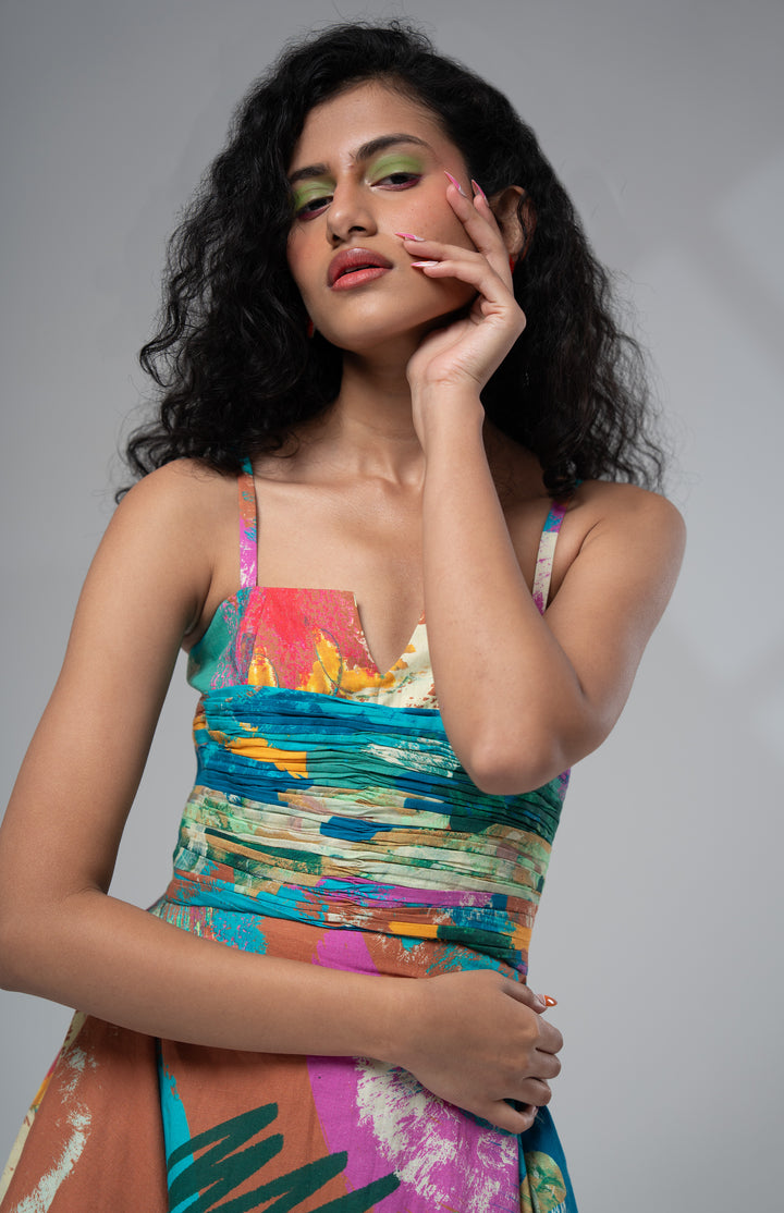 Bay Asymmetrical Maxi