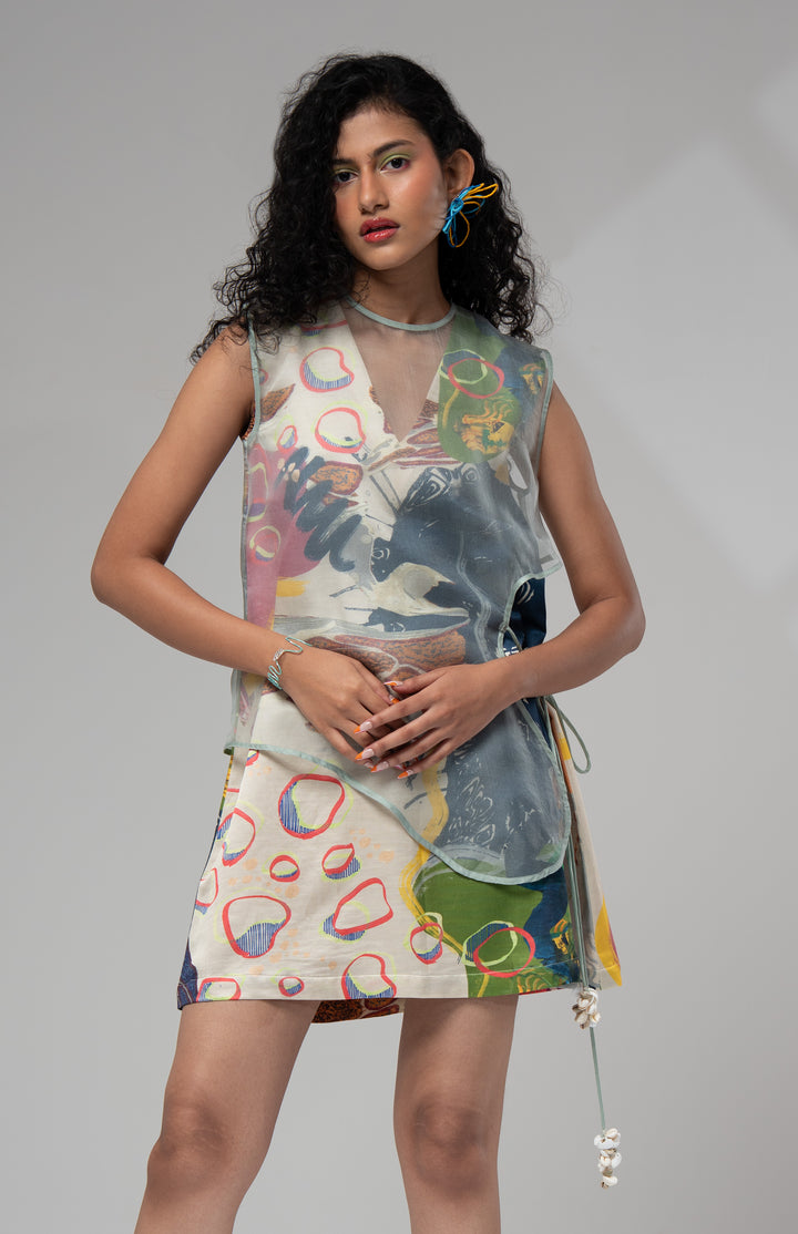 Milo Short Dress w/ Bib