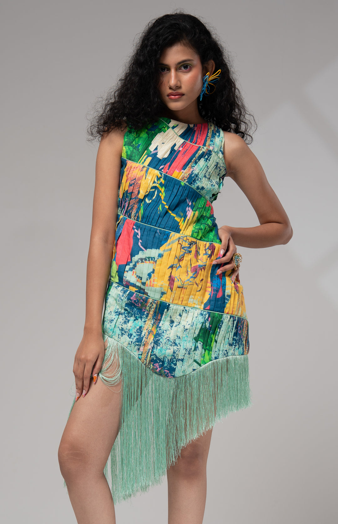 Ciel Pleated Dress