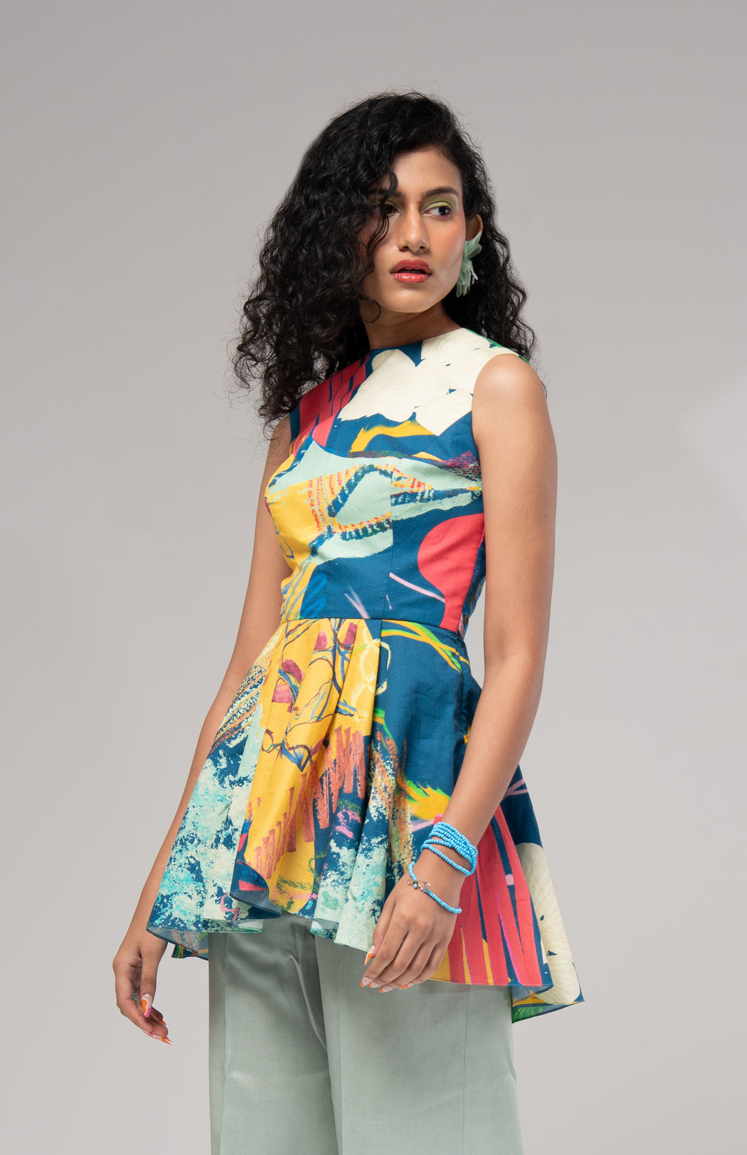 Ciel Peplum Top